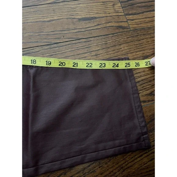 Gap Women's Size 28 / 6 Short Vintage Slim Mid Rise Coated‎ Shiny **Measure 32" - Picture 7 of 9